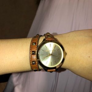Michael Kors Studded Watch (wraps around)